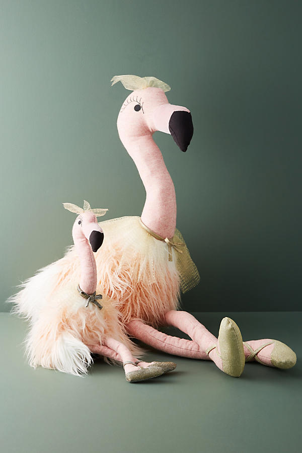 Slide View: 7: Fancy Flamingo Doll