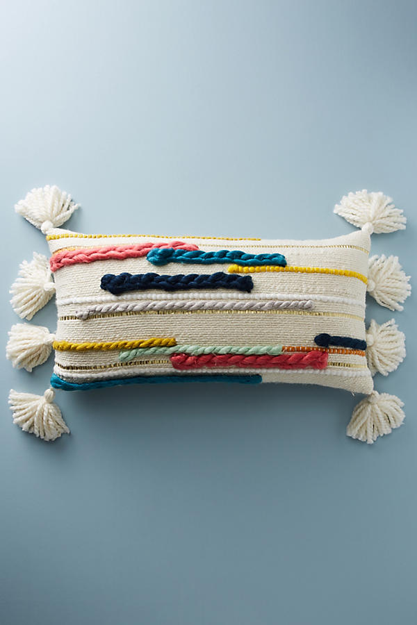 Slide View: 1: Woven Daydream Pillow
