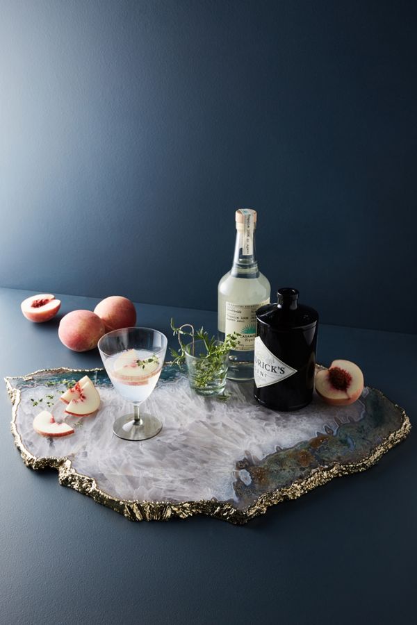 Agate Quartz Serving Board | Anthropologie