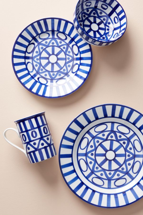 Slide View: 2: Dansk Arabesque Dinner Plate