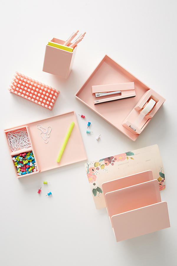 Slide View: 3: Poppin Blush Stapler
