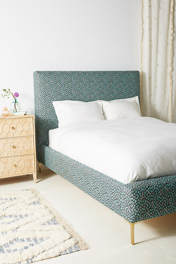 Slide View: 1: Liberty for Anthropologie Feather Fan Edlyn Bed