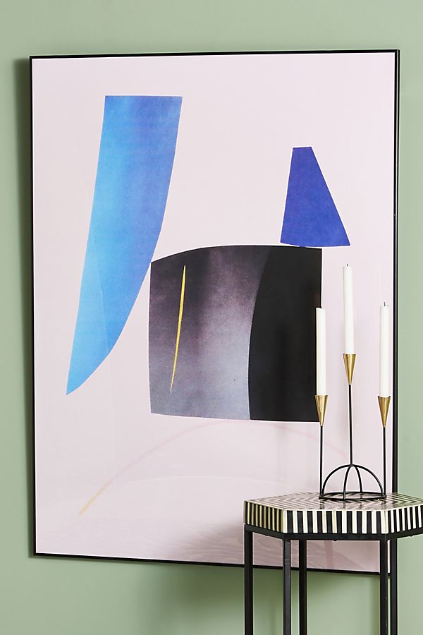 Slide View: 1: Untitled Purple Wall Art