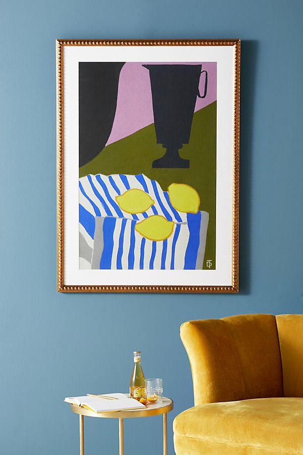 Slide View: 1: Lemons Wall Art