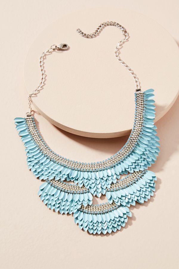 Slide View: 1: Cascade Bib Necklace