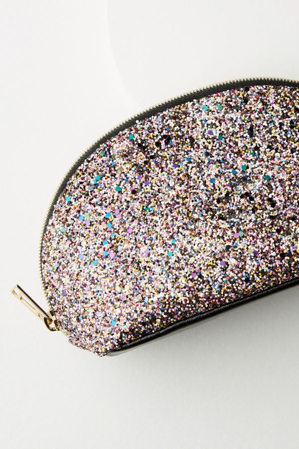 Glittering Cosmetic Bag Anthropologie