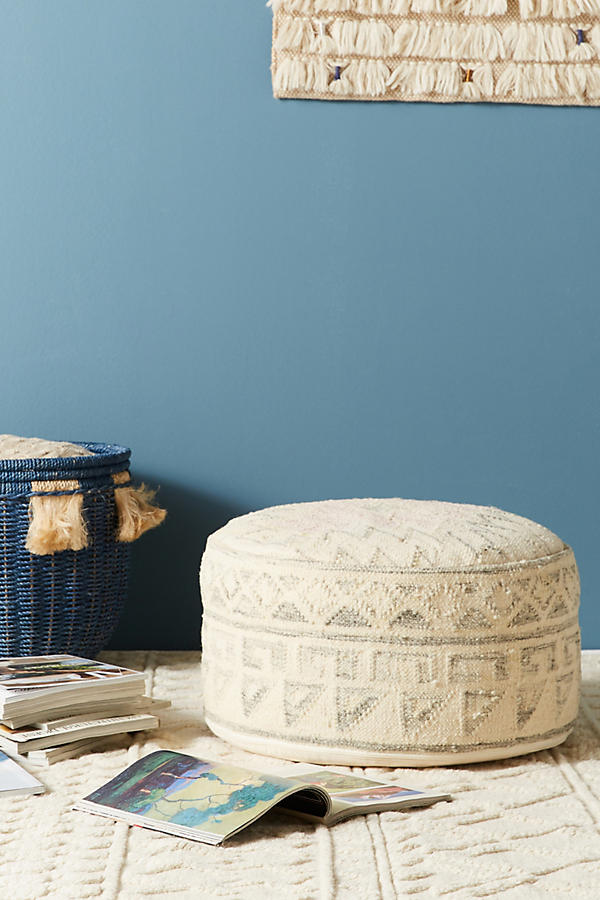 Slide View: 1: Soho Home Logan Round Floor Cushion