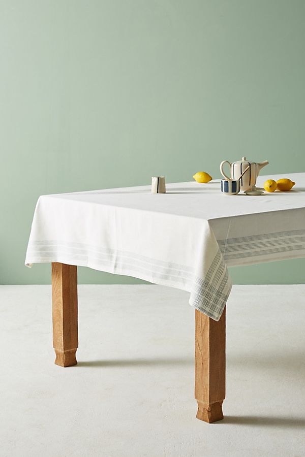 Slide View: 1: Soho Home Country House Pickstitch Tablecloth