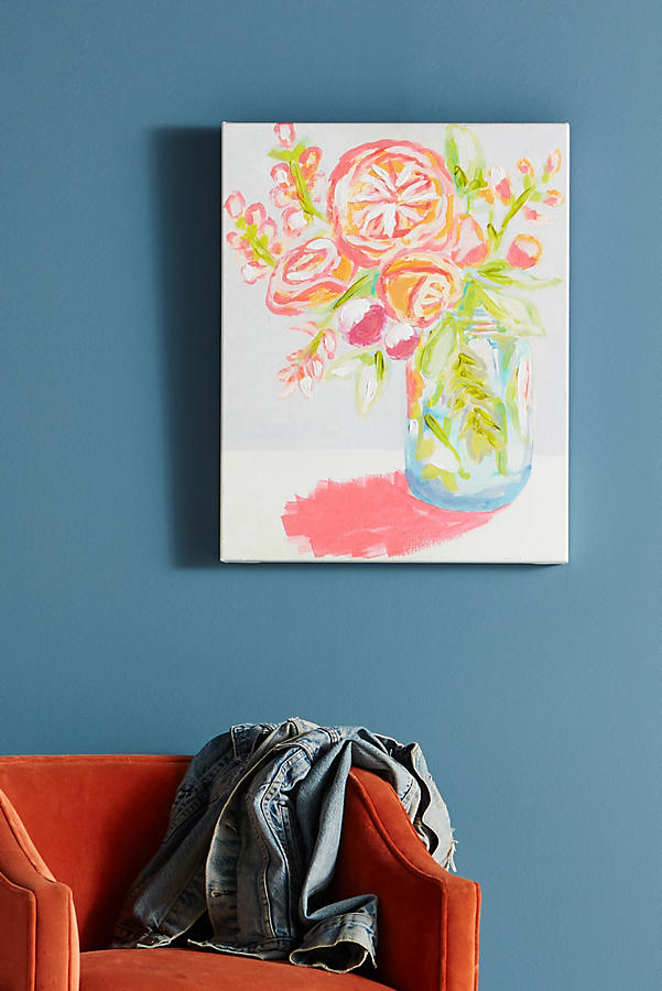 Slide View: 1: Flowers of Gratitude Wall Art