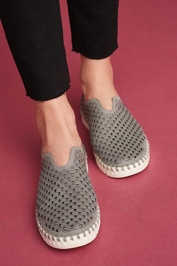 Slide View: 3: Ilse Jacobsen Tulip Perforated Sneakers