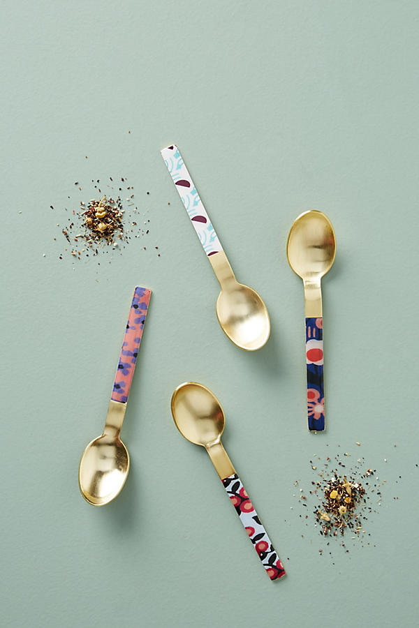 Slide View: 1: Abina Teaspoon Set