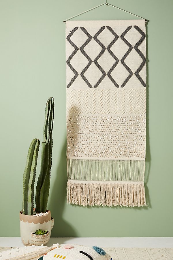 Slide View: 1: Solene Woven Wall Art