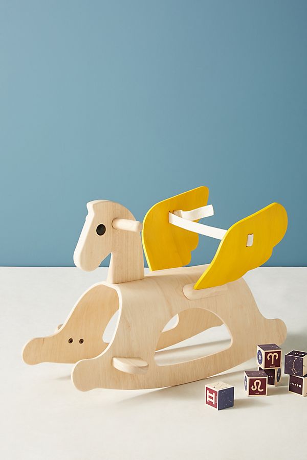Slide View: 1: Pegasus Rocking Horse
