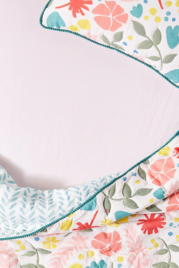 Slide View: 1: Cotton Jersey Crib Sheet