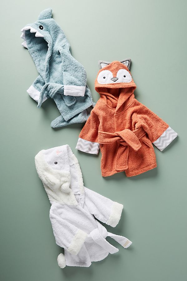 Slide View: 2: Forest Friends Hooded Robe