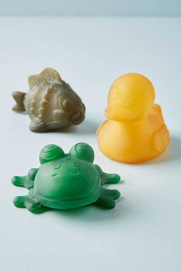 Slide View: 1: Hevea Planet Bath Toy Set