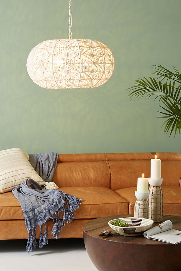 Slide View: 1: Macrame Pendant