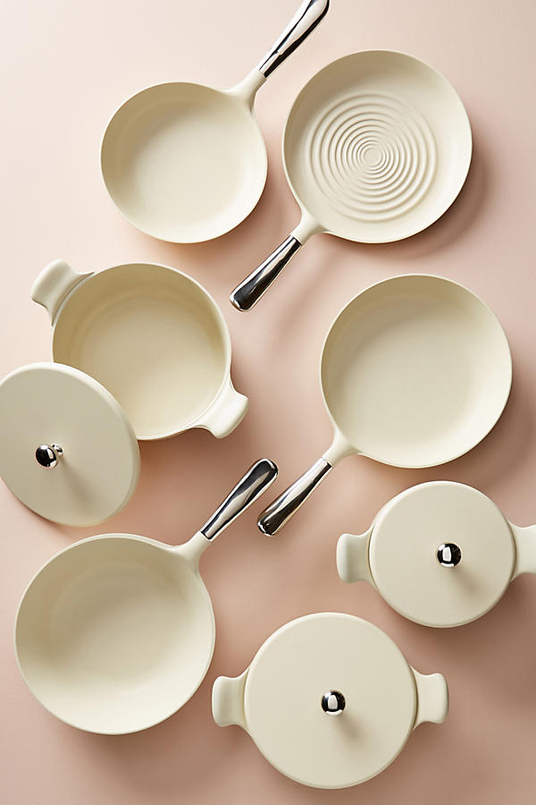 Slide View: 3: TVS Liquida Double-Handled Pan With Lid