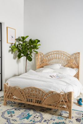 Kinsella Rattan Bed  Anthropologie