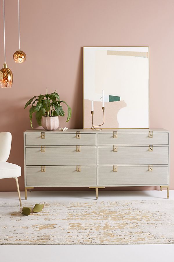 Slide View: 1: Ingram Six-Drawer Dresser