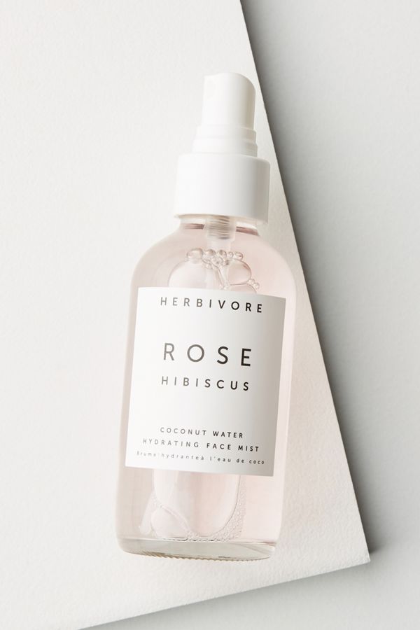 Herbivore Botanicals Rose Hibiscus Coconut Water Hydrating Face Mist, 4