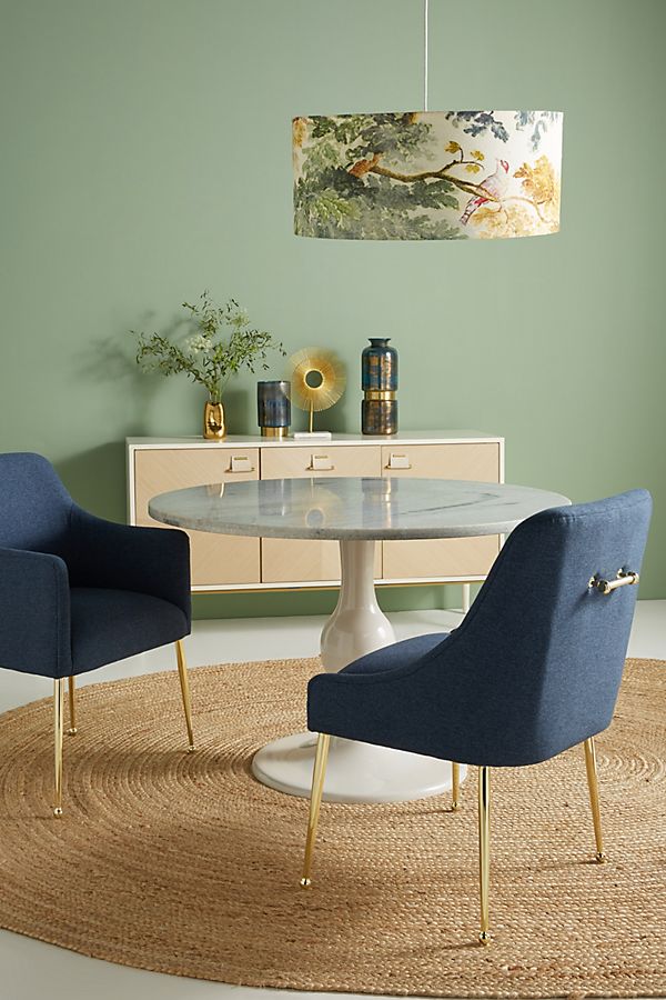 Slide View: 1: Performance Wool Elowen Dining Chair