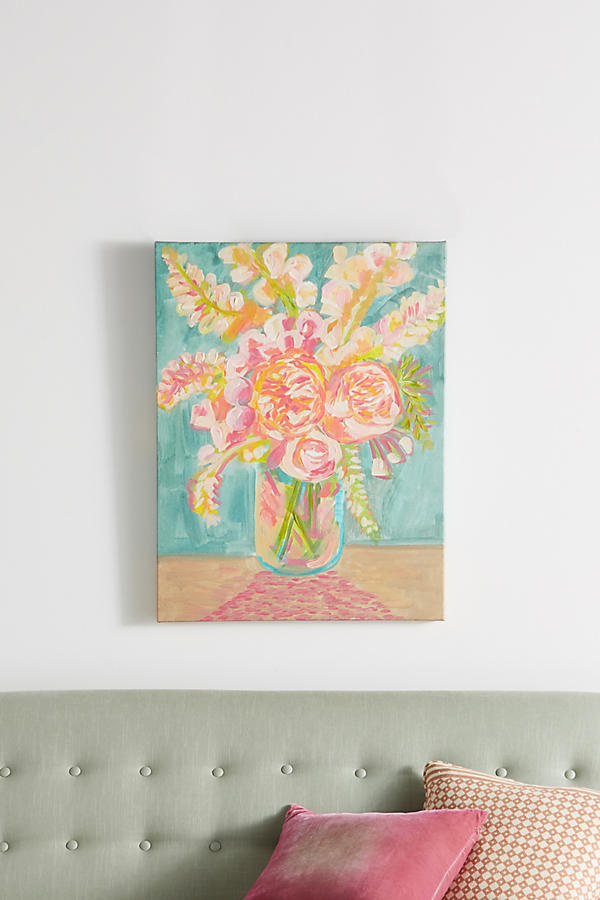 Slide View: 1: Flowers of Confidence Wall Art