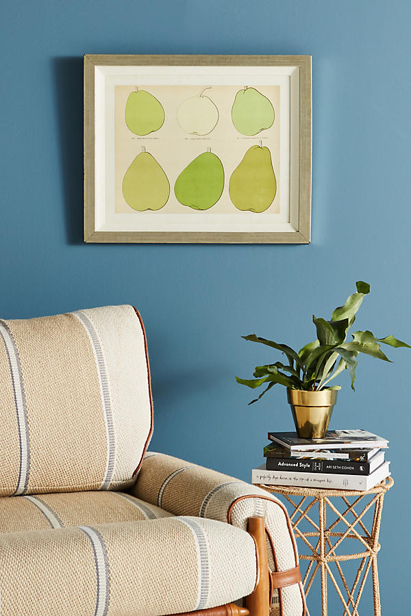 Slide View: 1: Modern Pear Wall Art