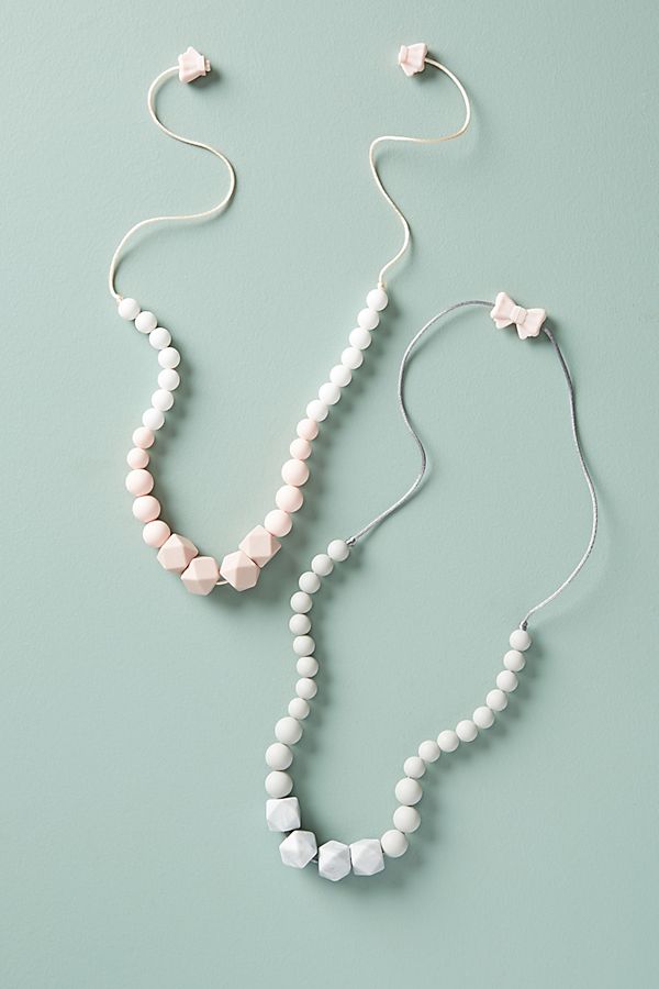 Slide View: 2: Beaded Teething Necklace