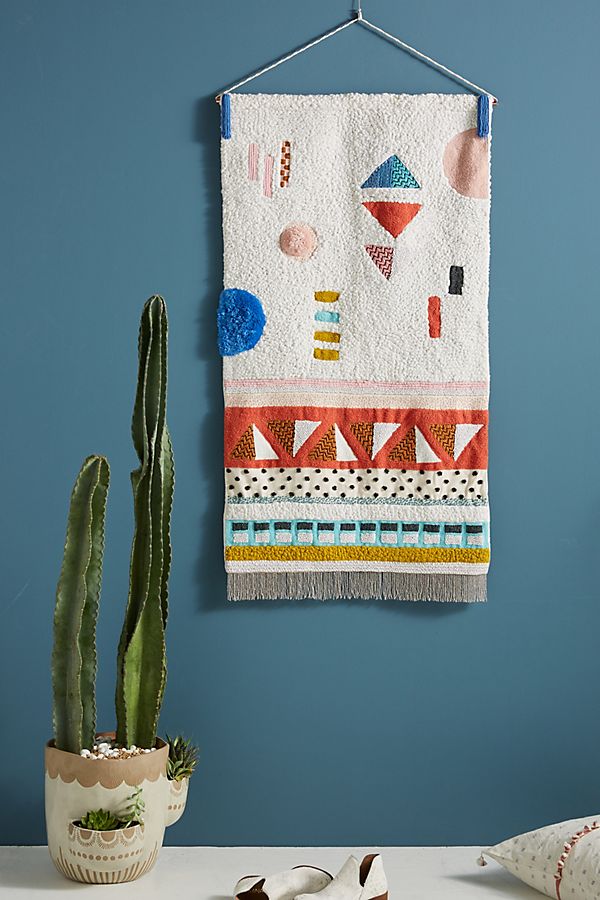 Slide View: 1: Shape Study Wall Hanging