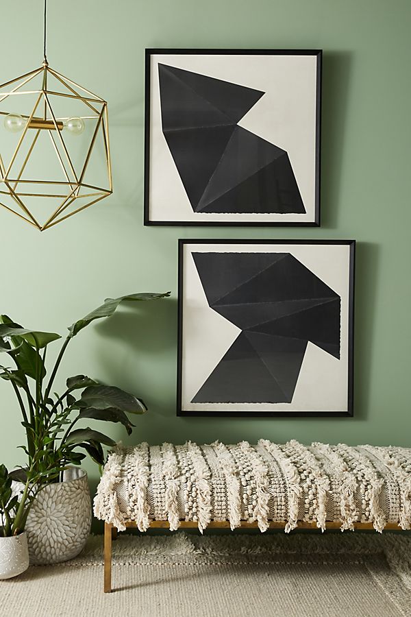 Slide View: 3: Origami Wall Art
