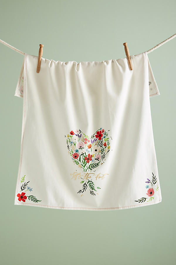 Slide View: 1: Tying The Knot Dish Towel