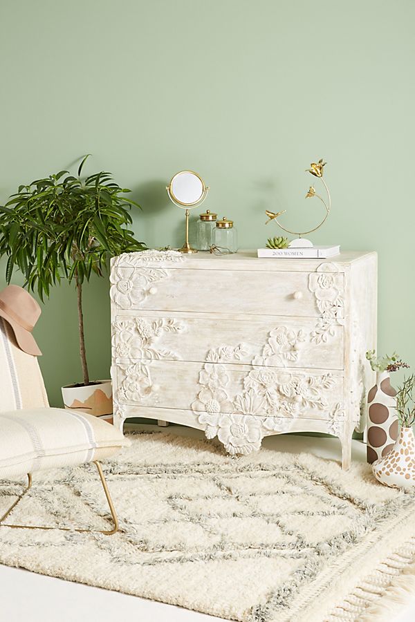 Slide View: 1: Enchantment Three-Drawer Dresser