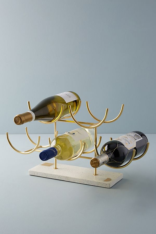 Slide View: 1: Terrazzo Wine Rack