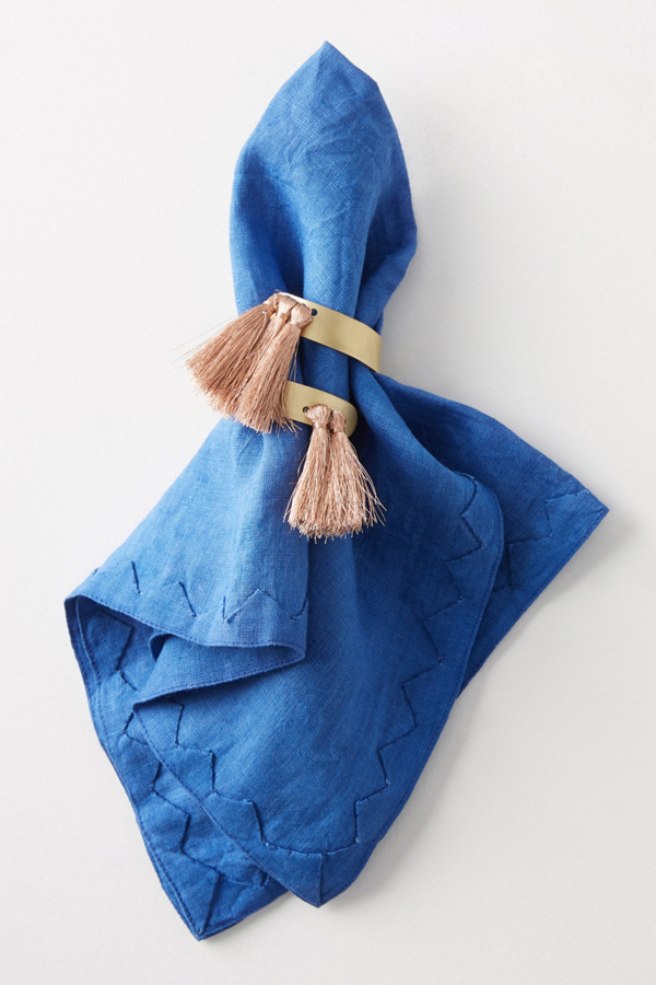Tasseled Napkin Ring Anthropologie