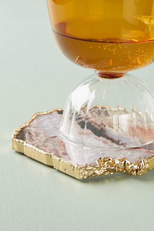 Zebra Stone Coaster | Anthropologie