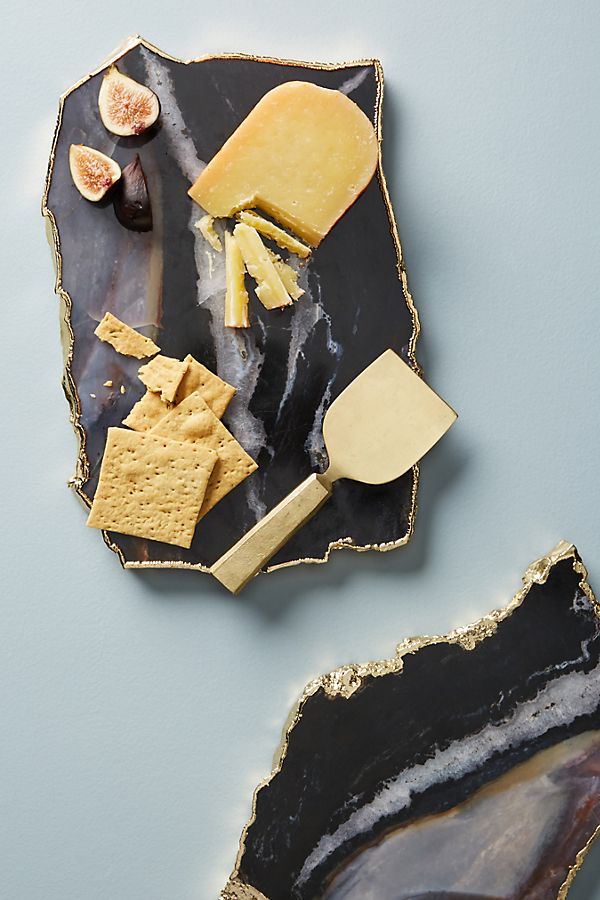 Slide View: 1: Zebra Stone Cheese Board
