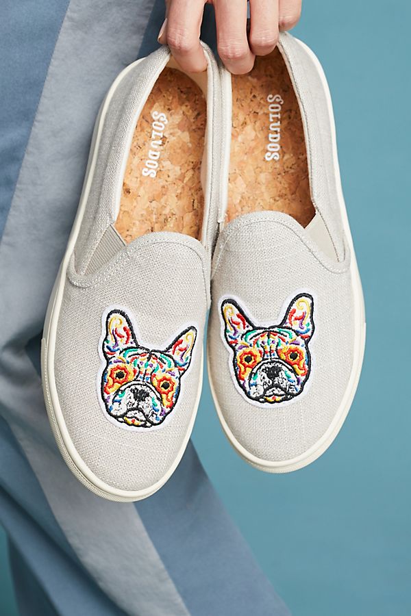 Slide View: 2: Soludos Frenchie Sneakers