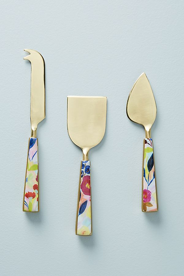 Slide View: 1: Sola Cheese Knife Set