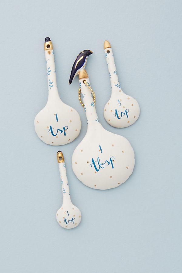 Slide View: 2: Seashell Measuring Spoon Set