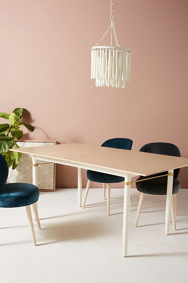 Slide View: 1: Geo-Marquetry Dining Table