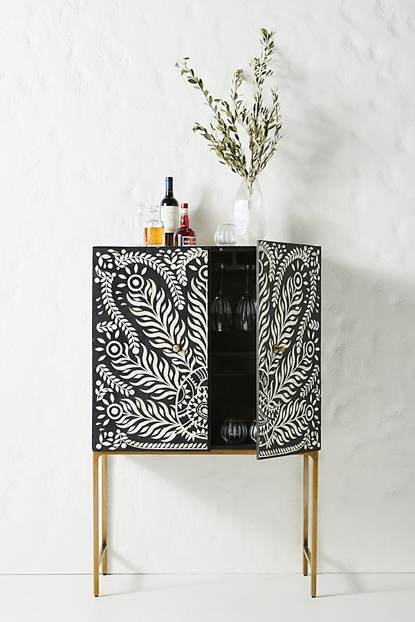 Slide View: 1: Lucienne Inlay Cabinet