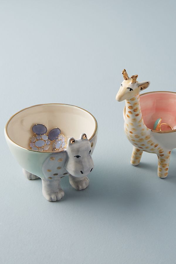 Slide View: 3: Sweet Safari Trinket Dish