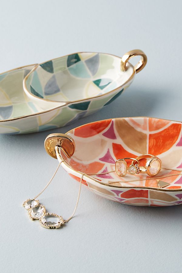Slide View: 3: Georgie Geo Trinket Dish