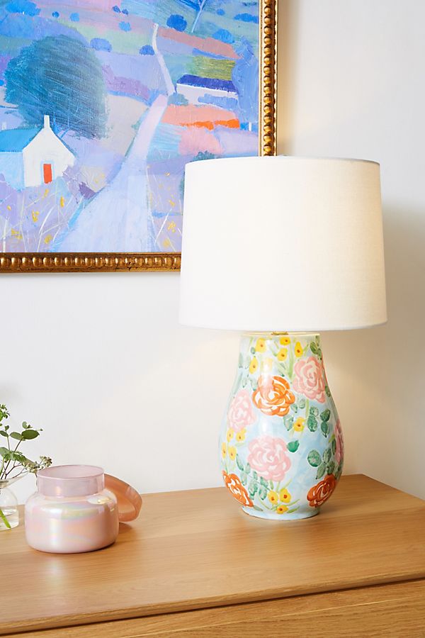 Slide View: 1: Leah Goren Blooming Lamp Ensemble