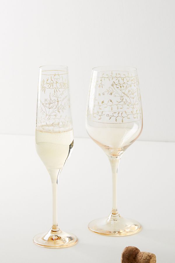 Slide View: 3: Adelaide Flutes, Set of 4