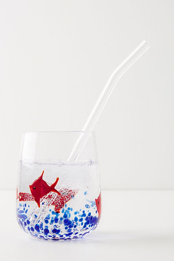 Slide View: 1: Goldfish Tumblers, Set of 4
