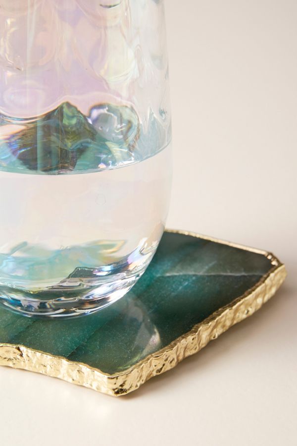 Slivered Geode Coaster Anthropologie UK