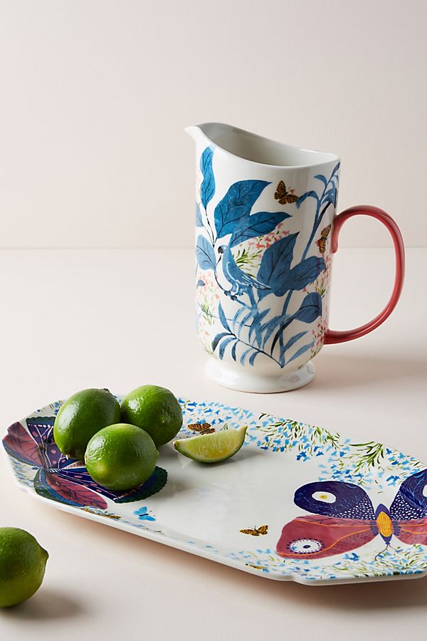 Slide View: 2: Paule Marrot Butterfly Pitcher