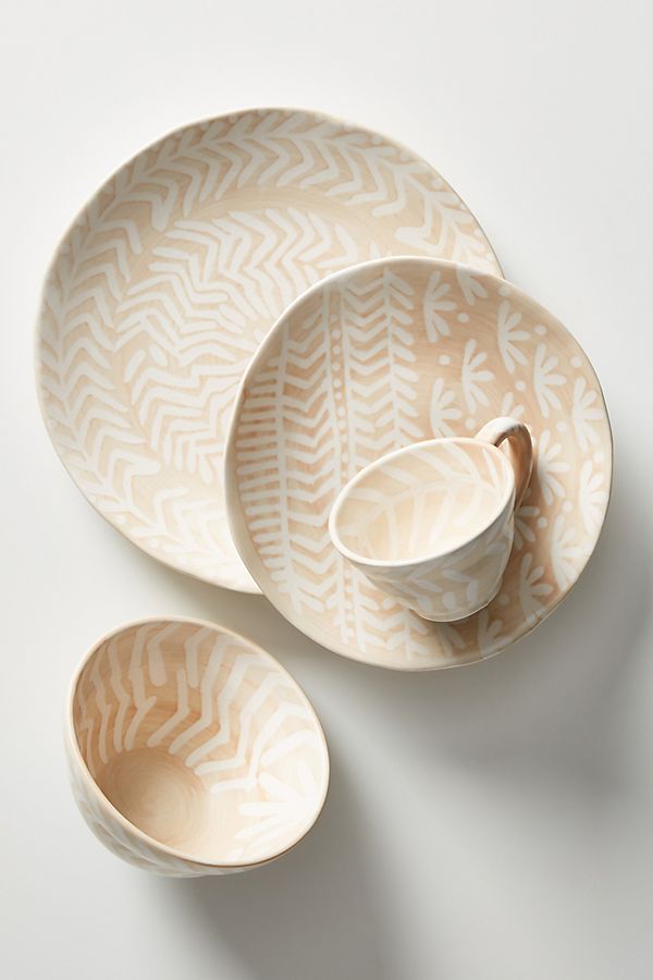 Slide View: 1: Anna Westerlund Barro Dinner Plates, Set of 4